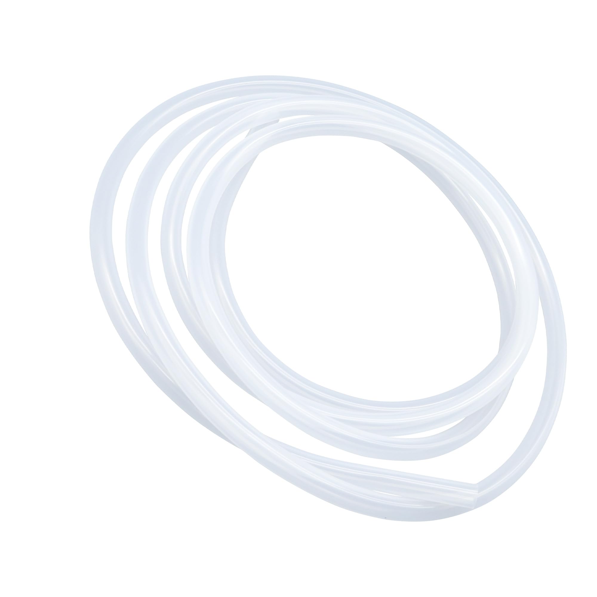 LAVMHAB Silicone Tubing Food Grade Hoses 8mm x 11mm, Length 4 Meters (13.1ft), Flexible Silicone Rubber Tube Air Hose Water Pipes