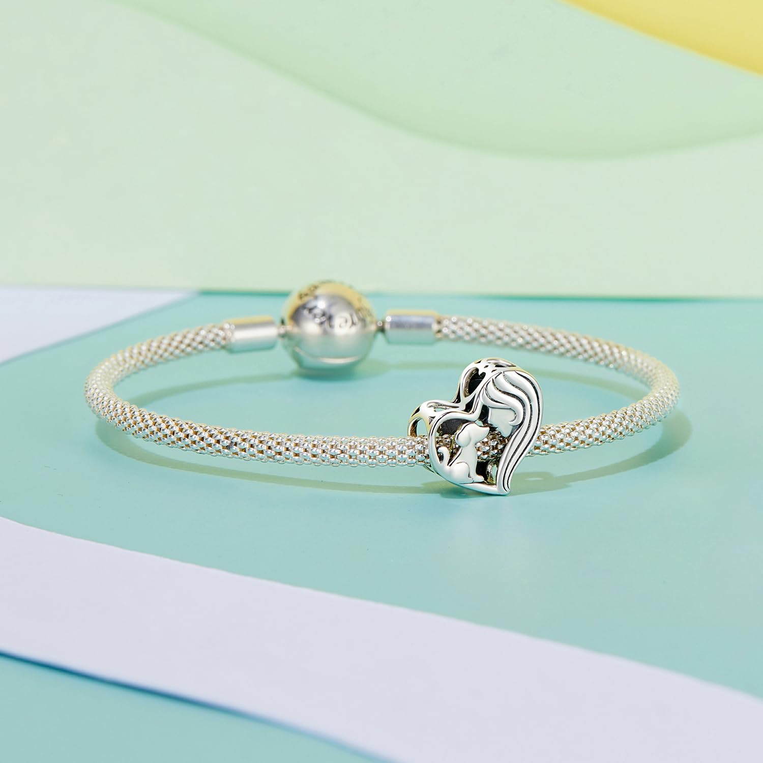 Abalorio para pulsera Pandora Charms para mujer, 4.5-5mm