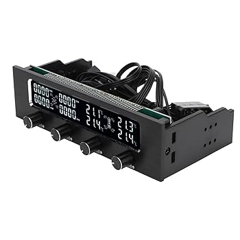 Amazon | PCファンコントローラー 速度調整可能 丈夫で耐久性の