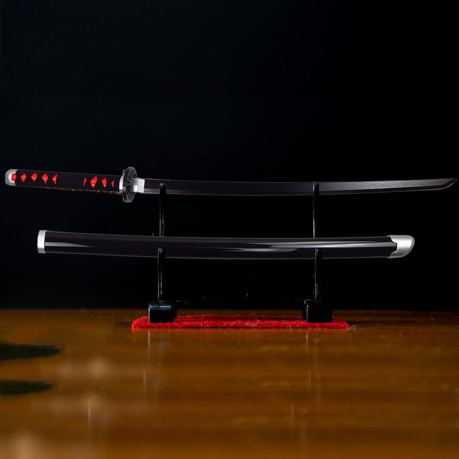 Katana Demon Spada, Uccisore di Demoni Katana, Kamado Tanjirou Katana 104 Cm, Spada Demon, Anime Cosplay Props, Adulto Regalo Festa Favore