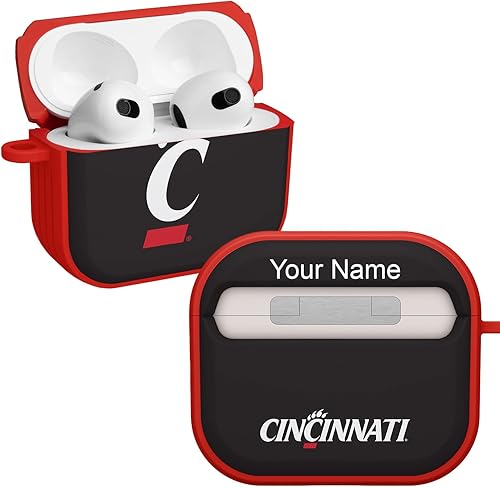Miniatura 9 de AFFINITY BANDS Cincinnati Bearcats Camo HDX - Funda compatible con Apple AirPods Pro Camo,Champion Series,Clásico,Cincinnati Bearcats,2-Cincinnati