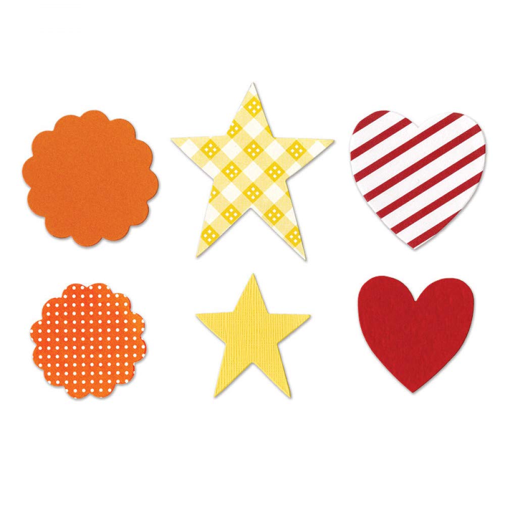 Sizzix Bigz Die A11024, Shapes, Layered #2: Buy Online at Best