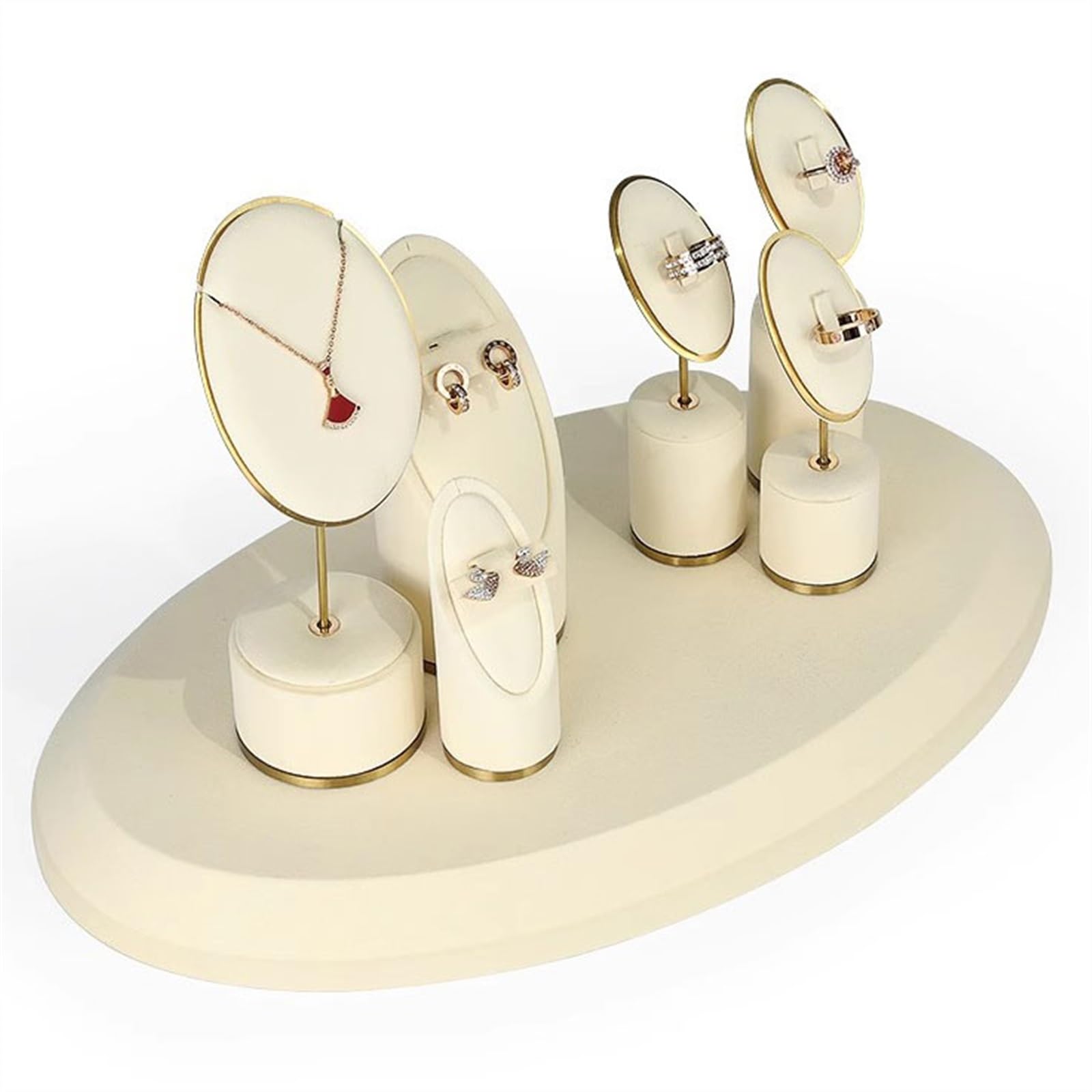 Schmuckaufbewahrung Schmuck-Display-Ständer, Ring-Vitrinen-Display-Halter | Ehering-Präsentationsständer for Schmuck