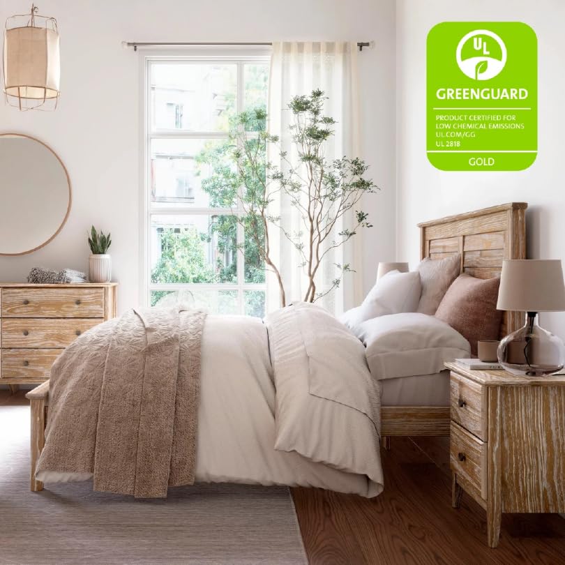 Amazon.com: Grain Wood Furniture Greenport Solid Wood Platform Bed