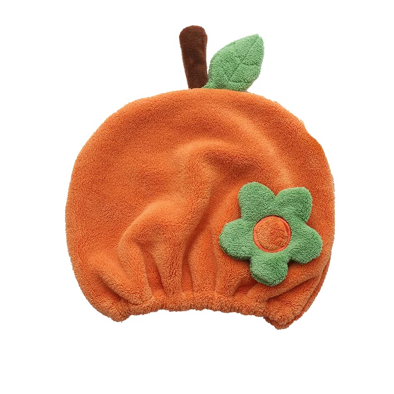 Foyadi Hair Drying Towel for Kids Girls, Cute Cartoon Absorbent Quick Drying Bath Wrap Set for Bathing, Swimming Pool, Soft Microfiber Cap for Curly