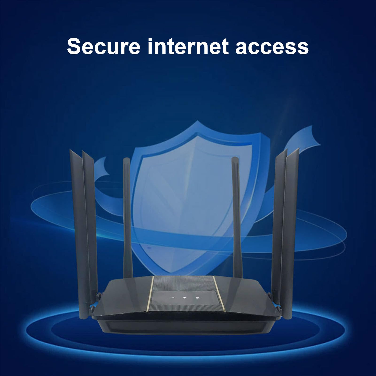 Router 4G LTE CPE, 6 Anten WiFi Przenośny Router z Modemem 4G LTE z Gniazdem Karty SIM, Szybki Kieszonkowy Router Wi-Fi 300Mbps do Laptopa, Telefonu PC, Wersja Europejska i