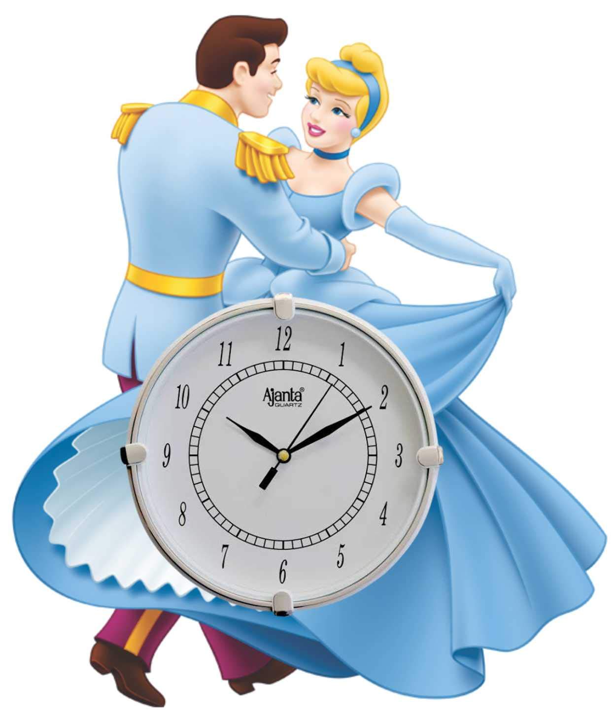 Shashank Wooden haindpainted ajanta Wall Clock