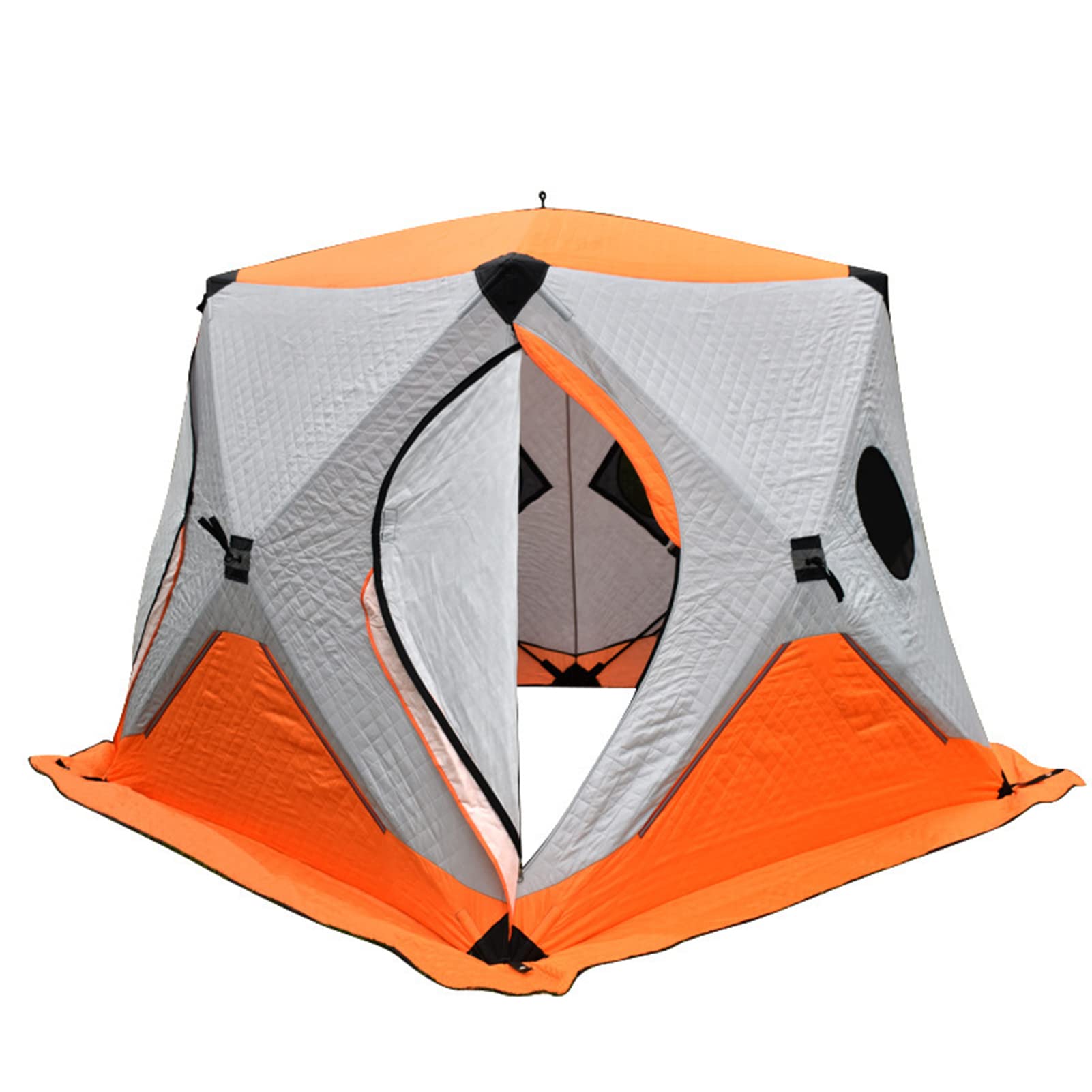 Pogrubienie i bawełna Outdoor Camping Namiot do wędkowania pod lodem - Zimowy namiot wędkarski - Namiot do wędkowania na zimno i wiatr