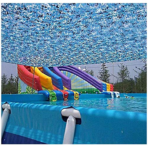 YGRQ Tarnnetz Blau Weiß Camo Netz Blind 2 × 3 m, 2 × 4 m, 2 × 5 m, 3 × 4 m, 3 × 5 m, 3 × 6 m, 4 × 5 m, 4 × 8 m, 5 × 5 m… – Bild 7