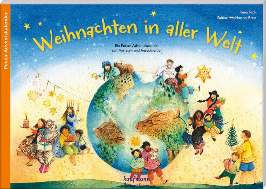 Weihnachten in aller Welt: Ein Poster-Adventskalender zum Vorlesen und...