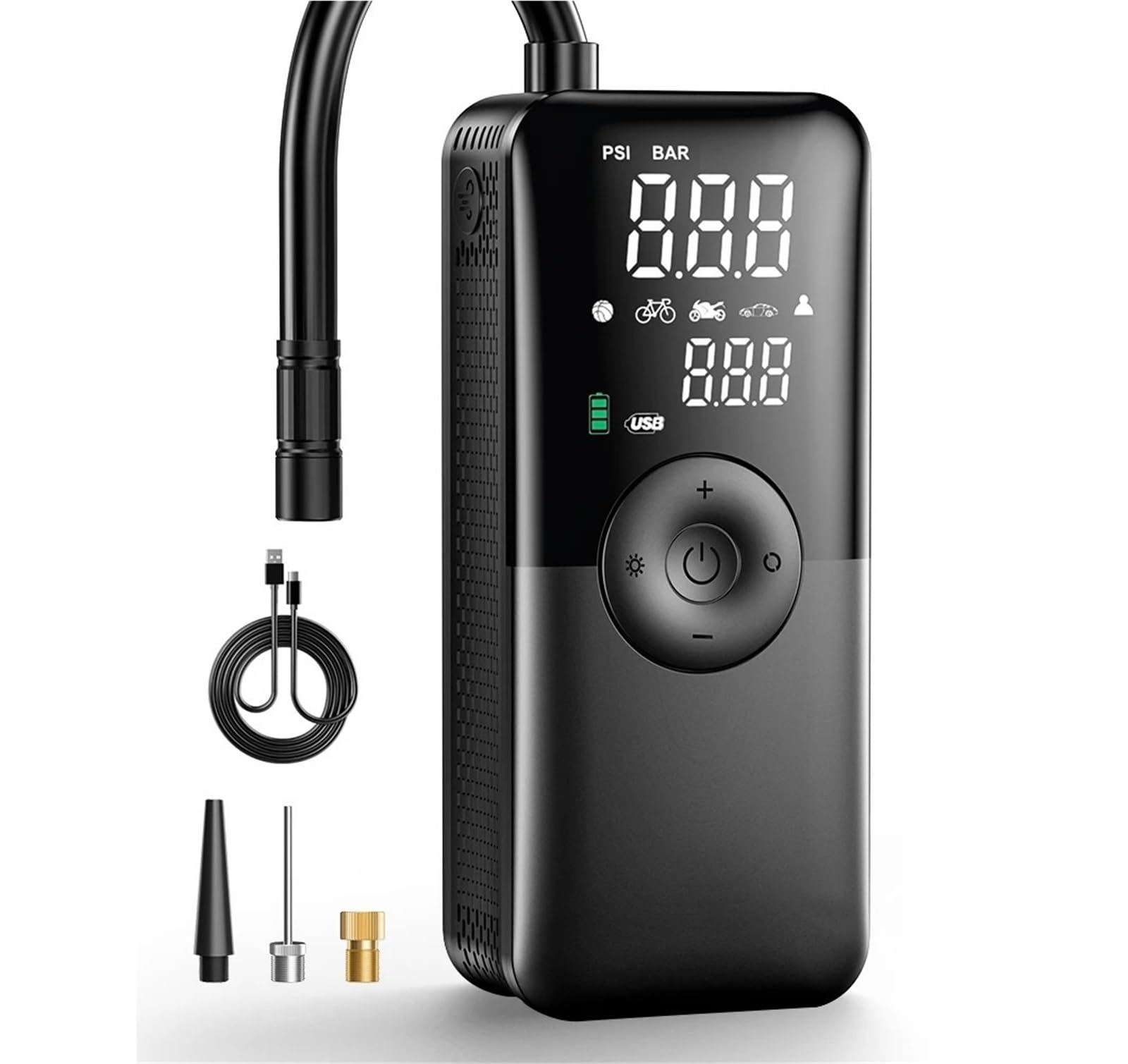 Compresseur Air Compresseur d'air sans Fil Gonfleur Electrique
