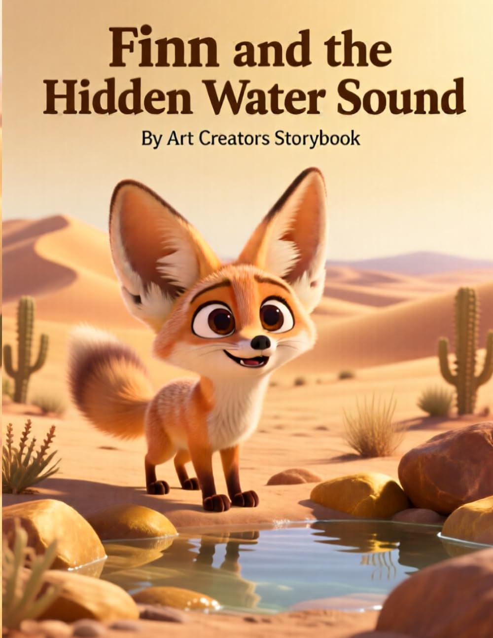 Finn and the Hidden Water Sound: A Gentle Desert Adventure About Listening, Focus, and Discovery for Ages 3–7 (Finn the Fennec Fox: Focus & Listening Social-Emotional Learning Series)