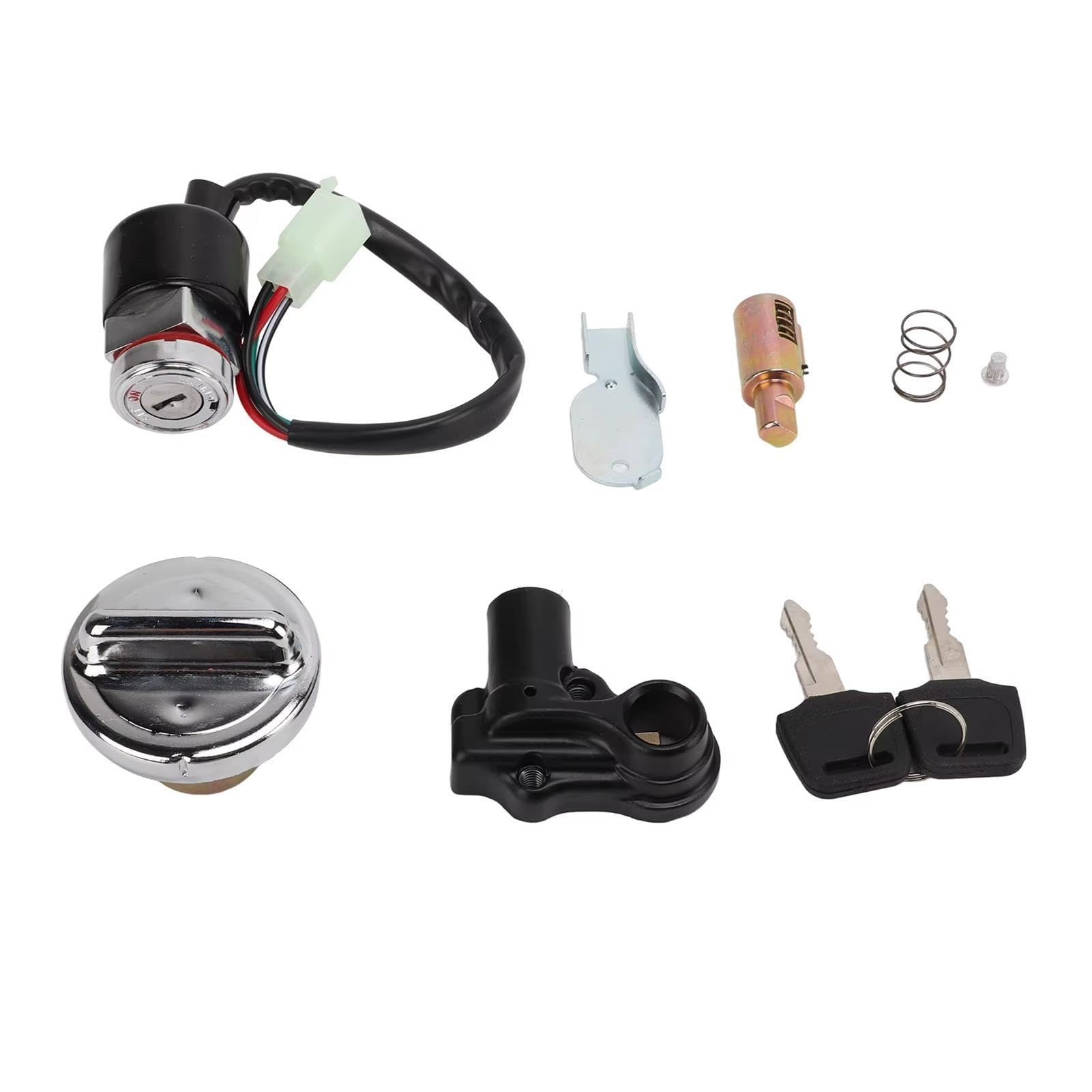 Blocchetto Accensione Kit Copertura Gas Interruttore Accensione Moto