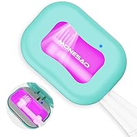 Vista 1 de MONESAO Estuche Sanitizador para Cepillos de Dientes, Fundas para Cepillos de Dientes con Soporte, Cepillo de Dientes Recargable para Viaje y Hogar