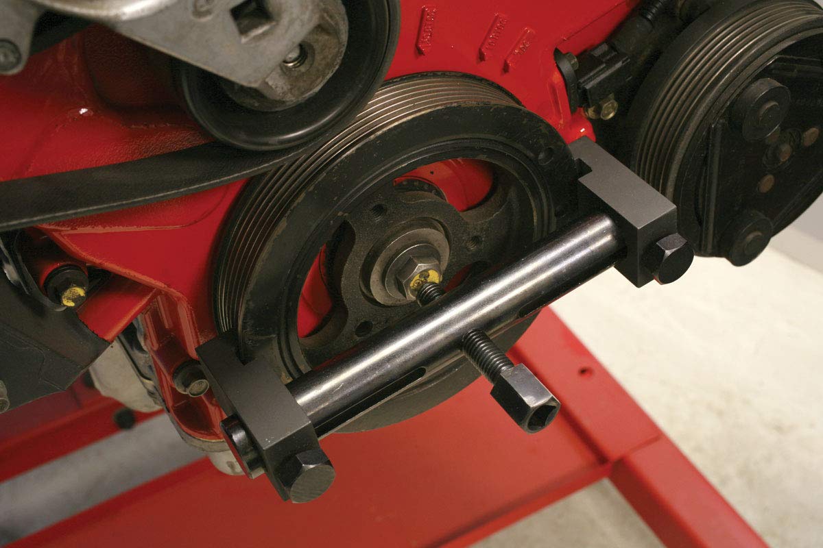 JOMAFA - EXTRACTOR DE POLEAS ACANALADAS 165MM para cigüeñales, alternadores, bombas de agua. Herramienta para quitar poleas