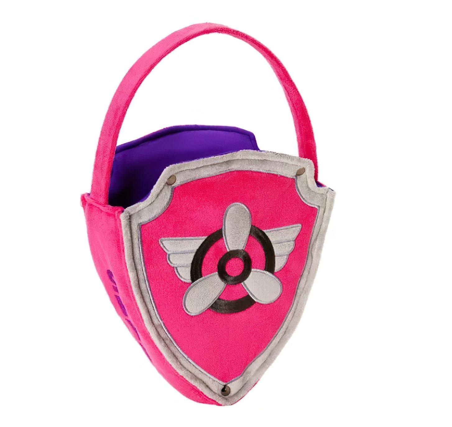Sac en peluche Skye Paw Patrol aux finitions douces brodées main
