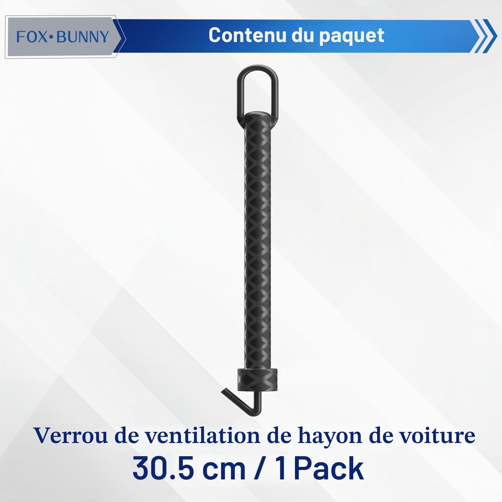 Serrure de ventilation pour hayon de voiture, serrure de porte de voiture pour animaux de compagnie, crochet de loquet de coffre