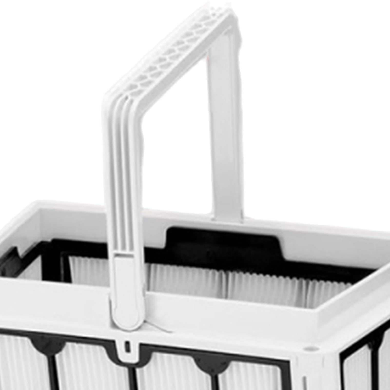 Cesta de Filtro para Limpiador de Piscinas consistente, Sustancia plástica Resistente Que se Adapta a múltiples Tipos de Limpiador robótico, Cesta de Filtro Permanente para Piscina