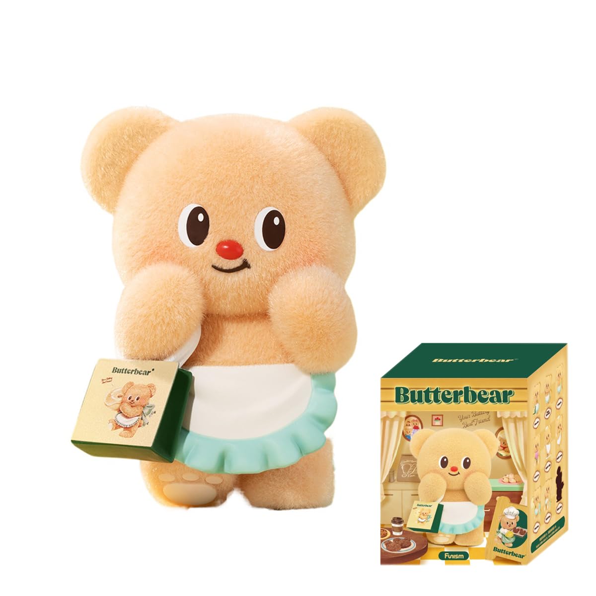 HAUS × 00K Butter bear Aven Rabbit Butter Bear Business Day Series Blind Box Action