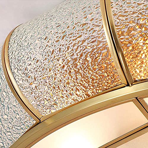 Lustre plafonnier moderne E27 en verre élégant D35cm pour votre salon - 6