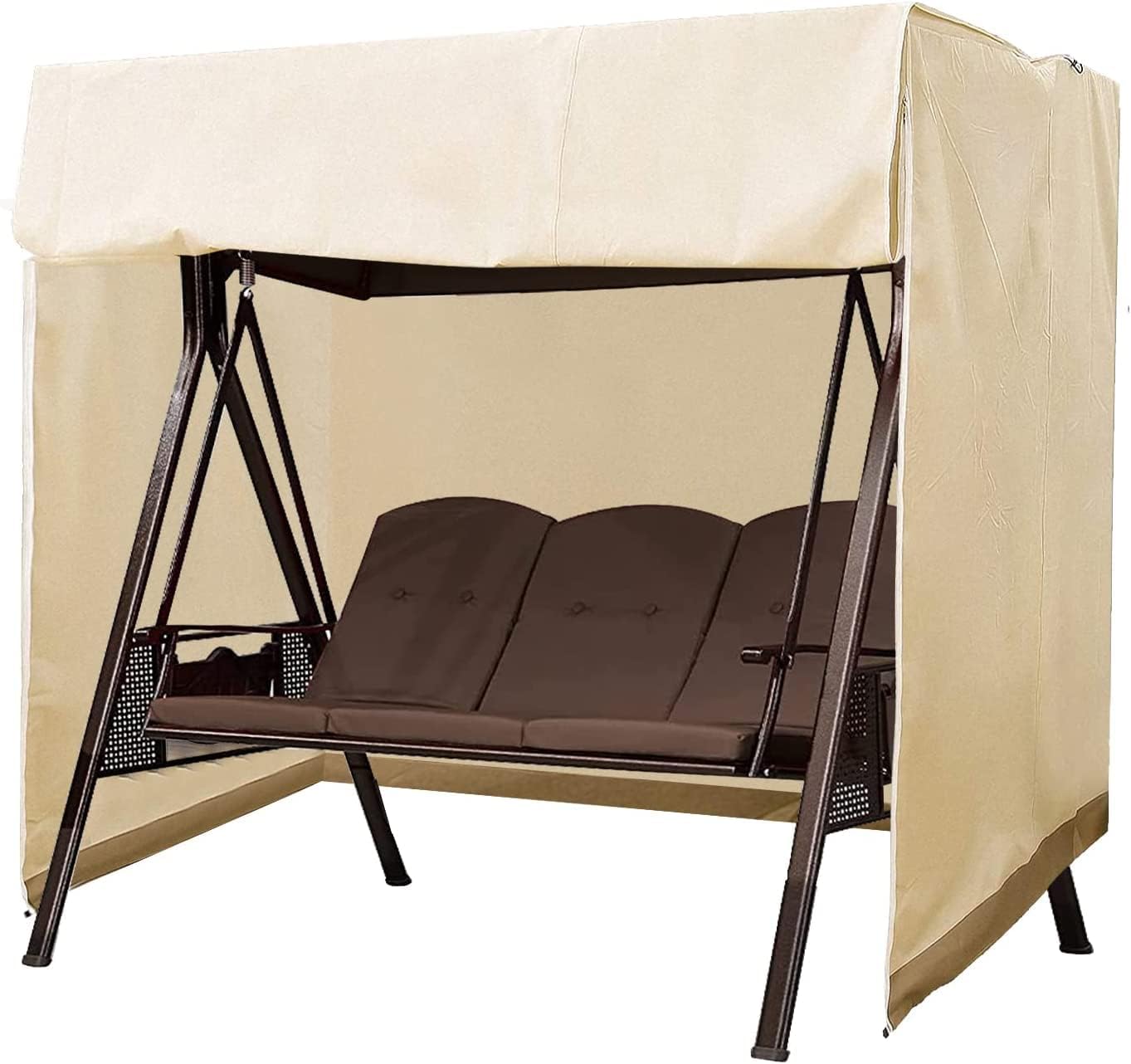 Patio Swing Cover Outdoor Porch Swing Cover 3 Triple Seater Hammock