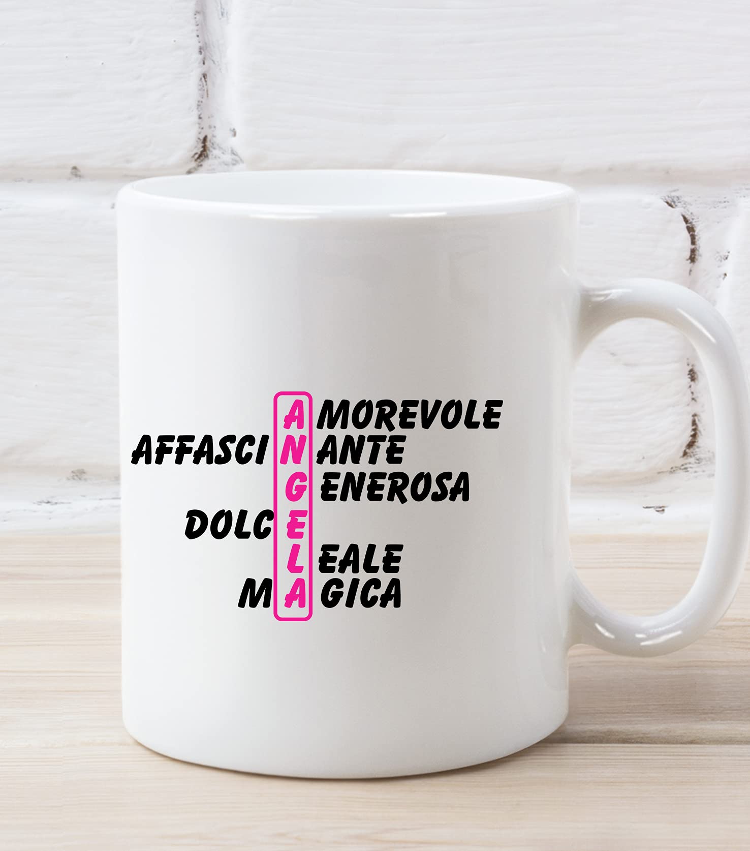 Mousepad Personalizzato Compleanno 'Francesca' Con Aggettivi Simpatici - Idea Regalo Divertente, 25x19 Cm, Base Antiscivolo - 5
