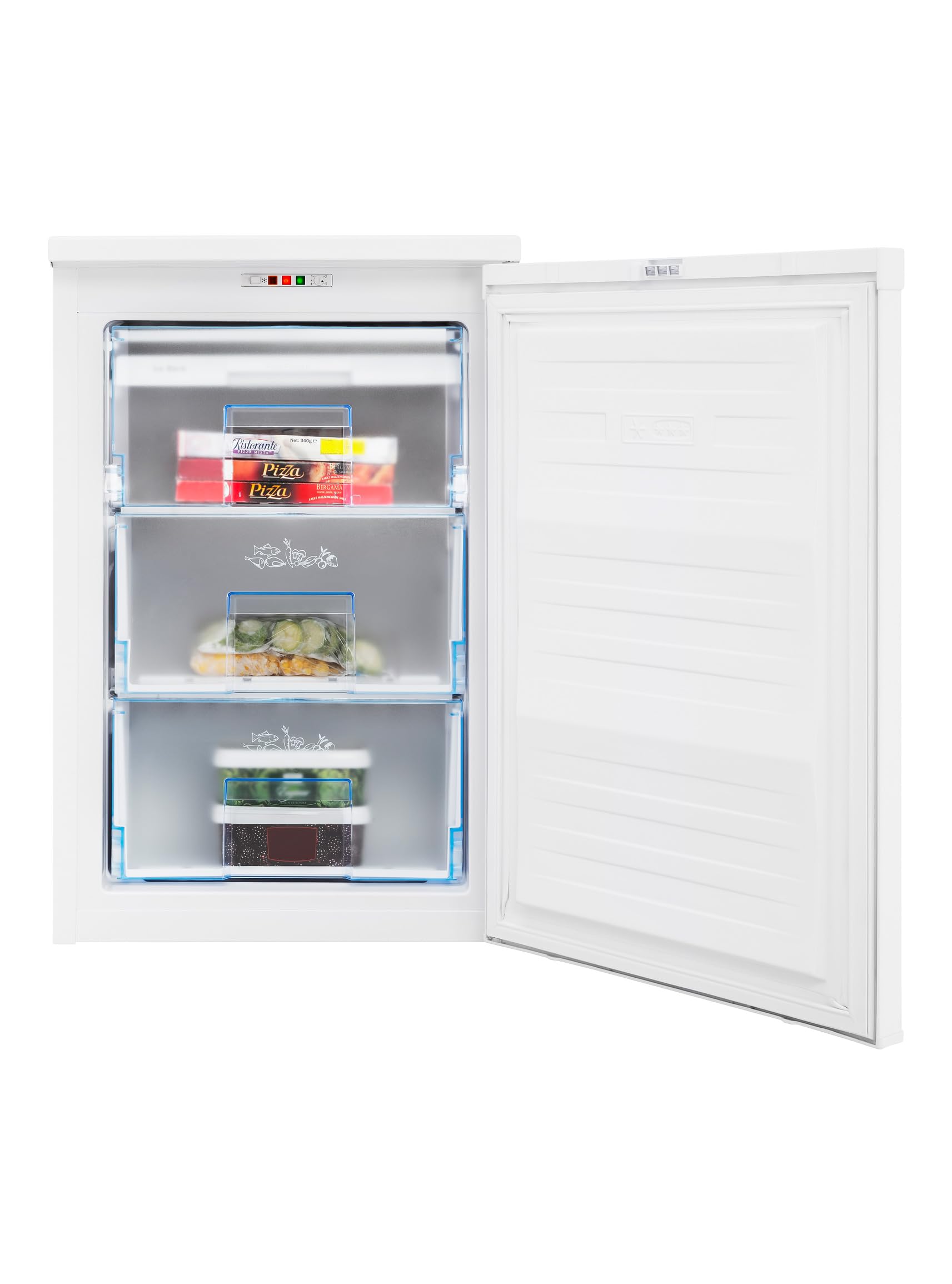 Beko FSE1074N Tischgefrierschrank abnehmbare Arbeitsplatte unterbaufähig 37 dB