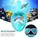 HINATAA Máscara de Buceo para Niños, 180 °Máscara de Snorkel de Cara...