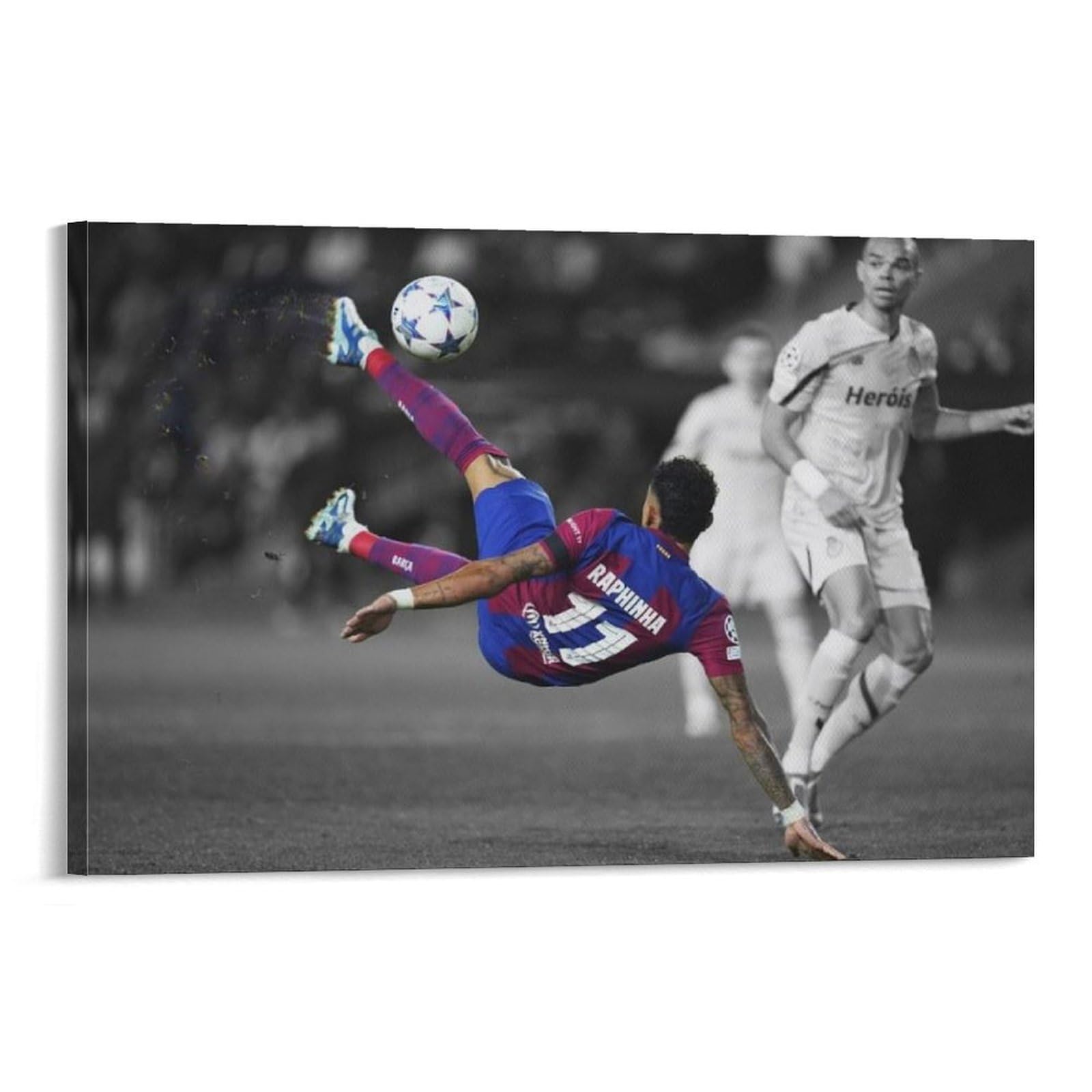 FCOIN Raphinha Canvas Poster Wall Art Poster Scroll Canvas Painting Picture Living Room Decor Home 20x30inch(50x75cm)