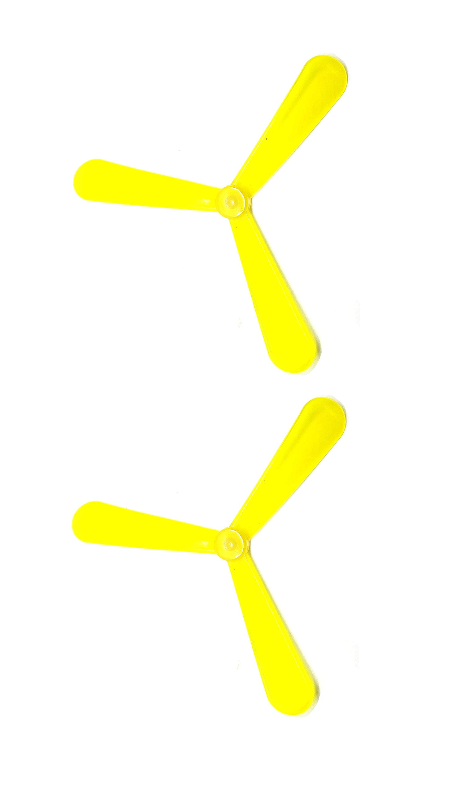 INVENTO 2 Pcs 3 Blade 6 inch (150mm) Fan Propeller Prop fit for 2mm Shaft DC Motor Hobby DIY Science Projects