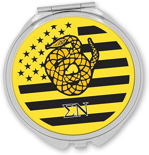 Miniatura 8 de Sigma Nu Fraternity Compact Cosmetic Double Makeup Pocket Round Portable Mirror (Sigma Nu #10)