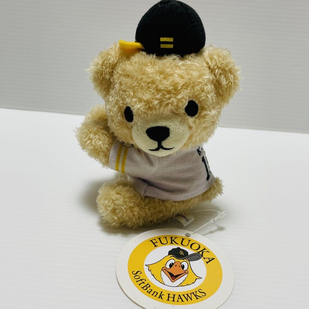 【新品＊タグ付き】福岡 ソフトバンク ホークス ベアクリップマスコット 選手 福岡ソフトバンクホークス』NEWプライズ情報☆ いろんなところに
