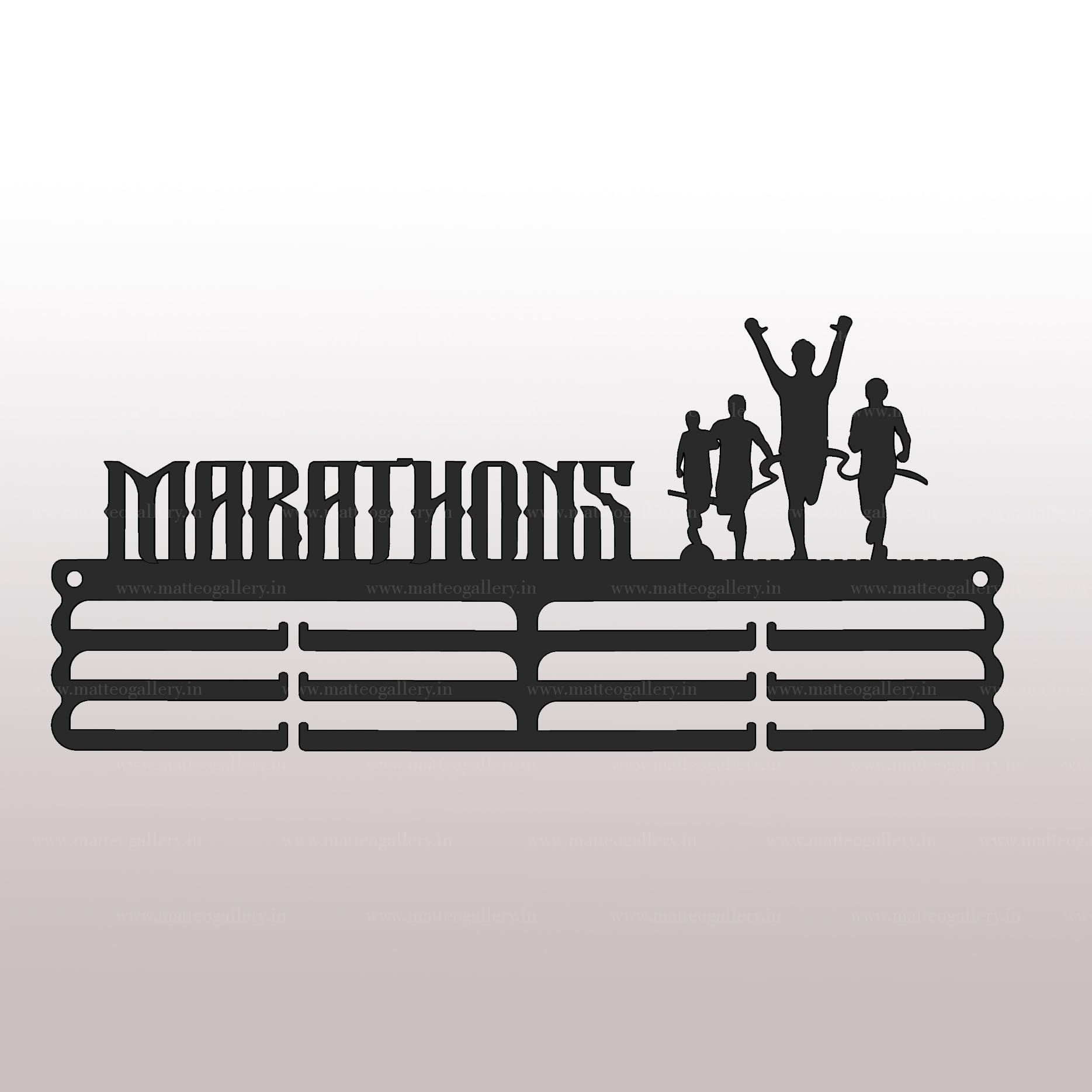 Medal Hanger MS Black Matt Powder coated (Marathon) (B0CSWTHZZ7) Amazon Price History, Amazon Price Tracker