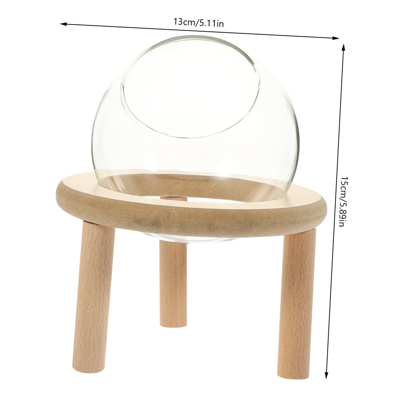 BESTonZON Wear Bath Container Transparent Bath Accessory for Household Hamster Bathroom Durable Design for Easy Cleaning Use for Chinchillas