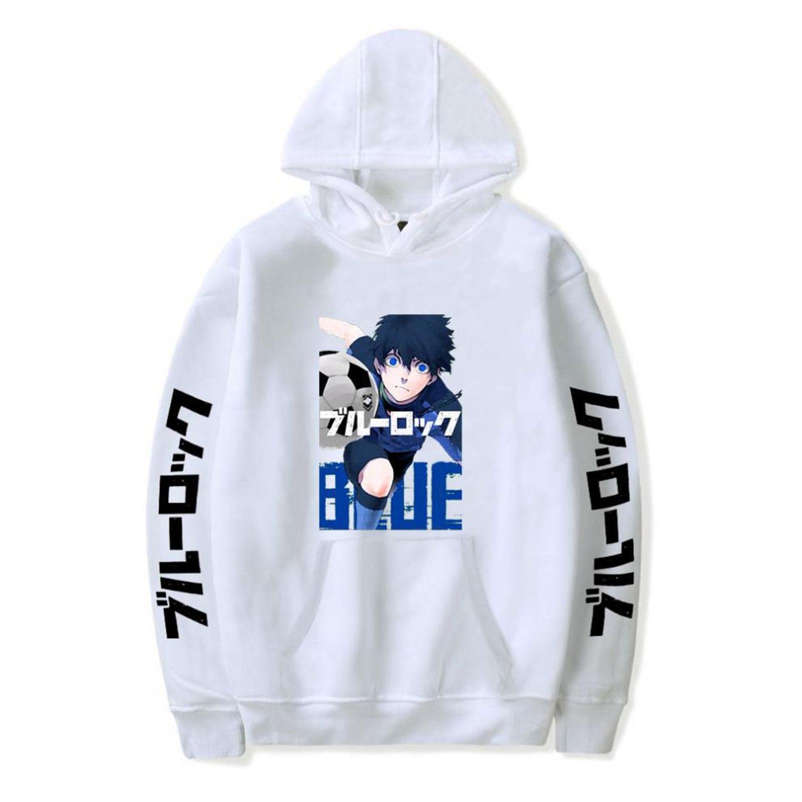 Buy Blue Lock Hoodie Sweatshirt Anime Blue Lock Isagi Yoichi Cospaly ...