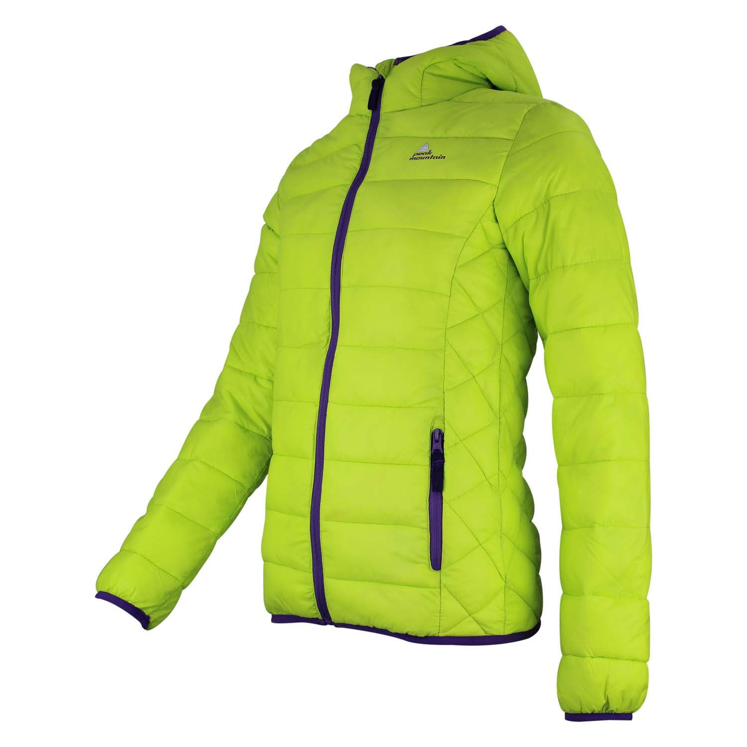 Peak Mountain - Doudoune Fine Fille GALISEO-anis-14 Ans
