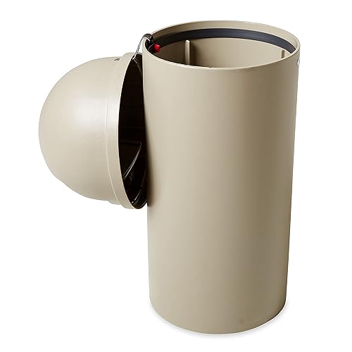 Miniatura 10 de Rubbermaid Commercial Marshal Classic, papelera, Beige, 1