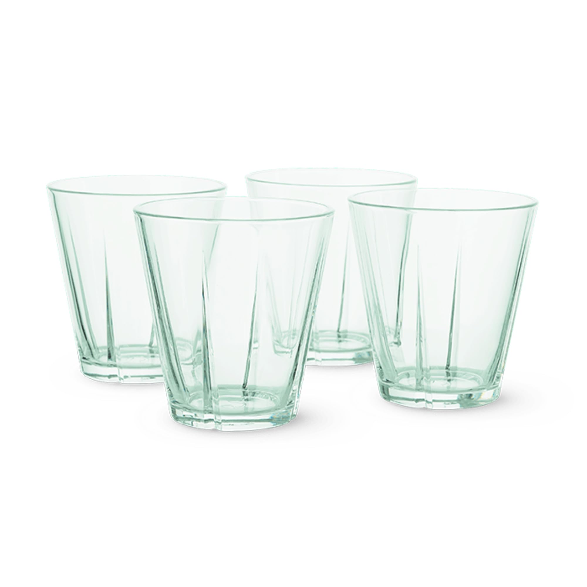 Rosendahl Grand Cru Recycled Glass Tumblers Set of 4 - 8 8 Fl Oz - Lead-Free Dishwasher Safe