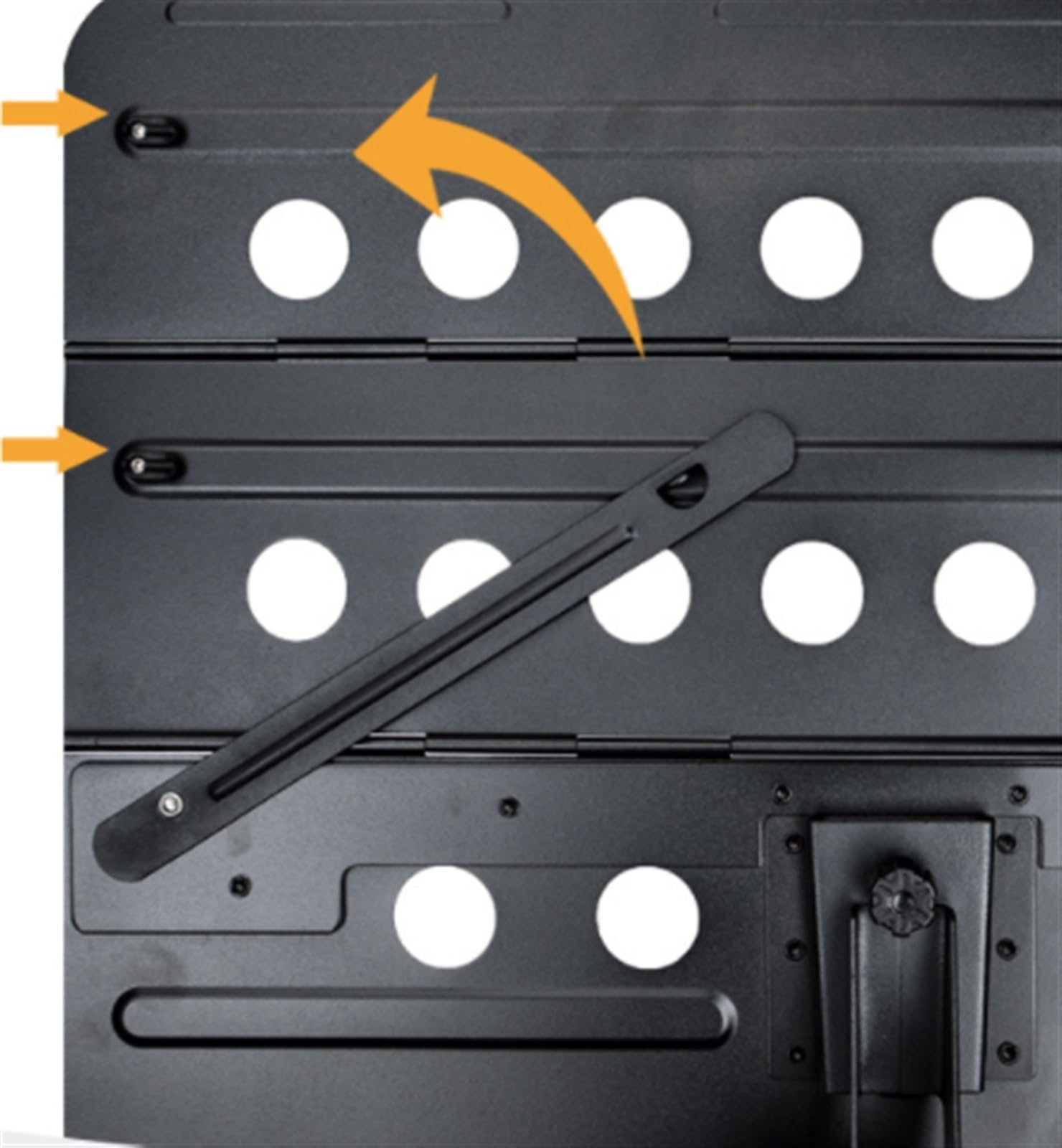 Leggio per spartiti, Leggio Pieghevole in Metallo con Altezza Regolabile, Nero, 50x150 cm(Black1)