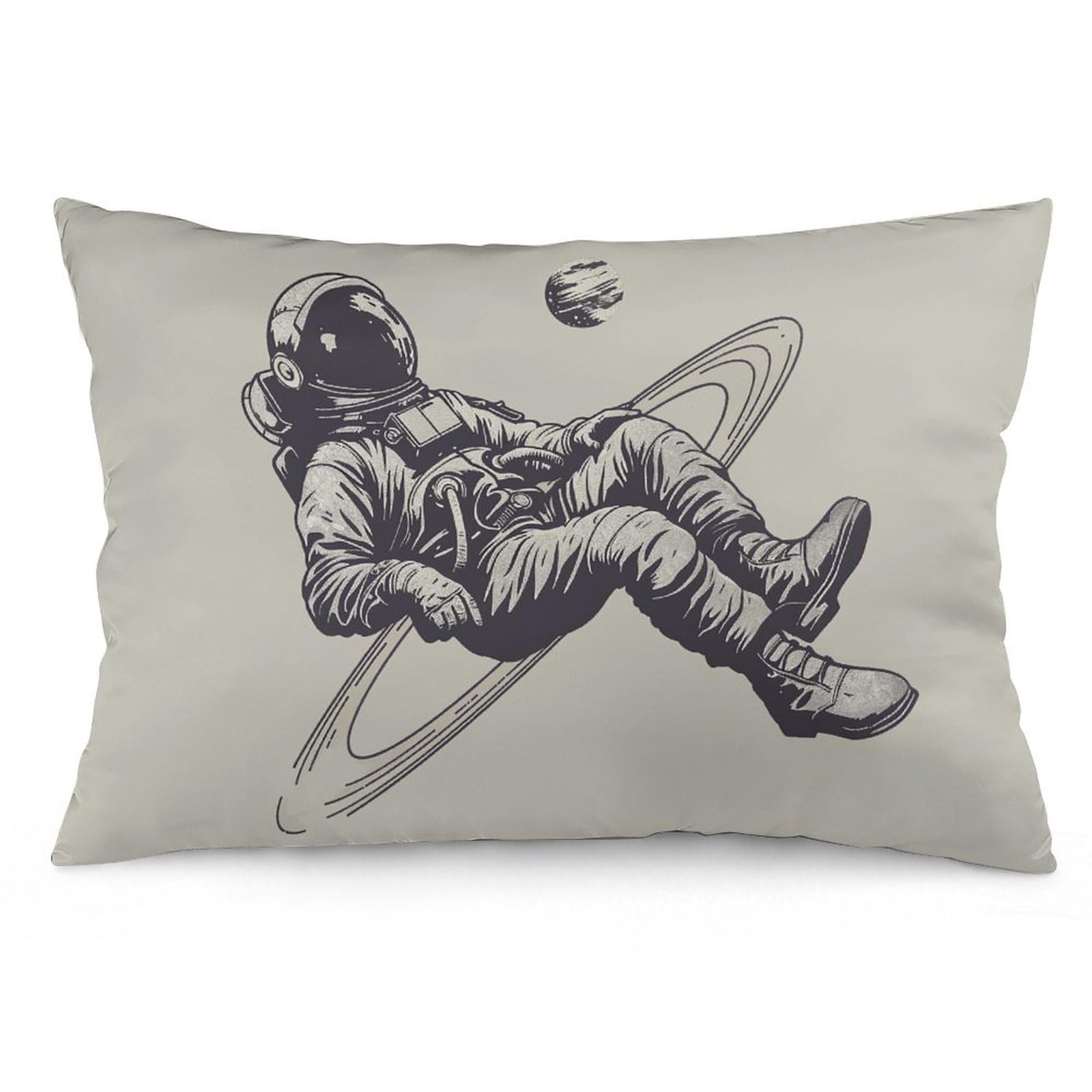 NTVOWPZO 2 Pack Decoration Throw Pillow Covers 16 "x24 Pillowcases Covers Astronauts and Saturn Pillowcases Modern Farmhouse Home Decor Sofa Cushions Covers for Couch Bed Living Room