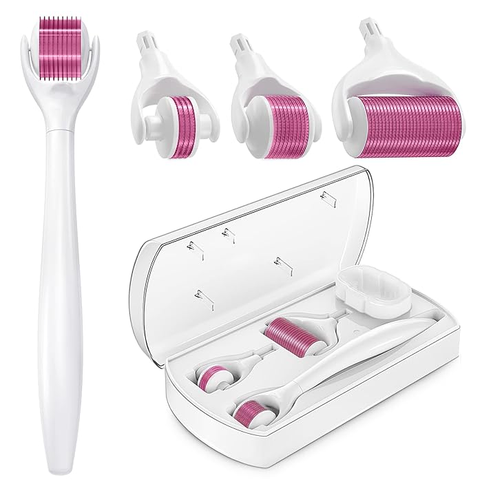 Buy Derma Roller Microneedle Dermaroller Needles Face Hair Growth