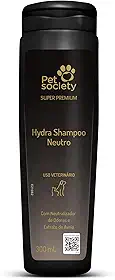 Pet Society Shampoo Neutro Super Premium 300 Ml Pet Society para Cães