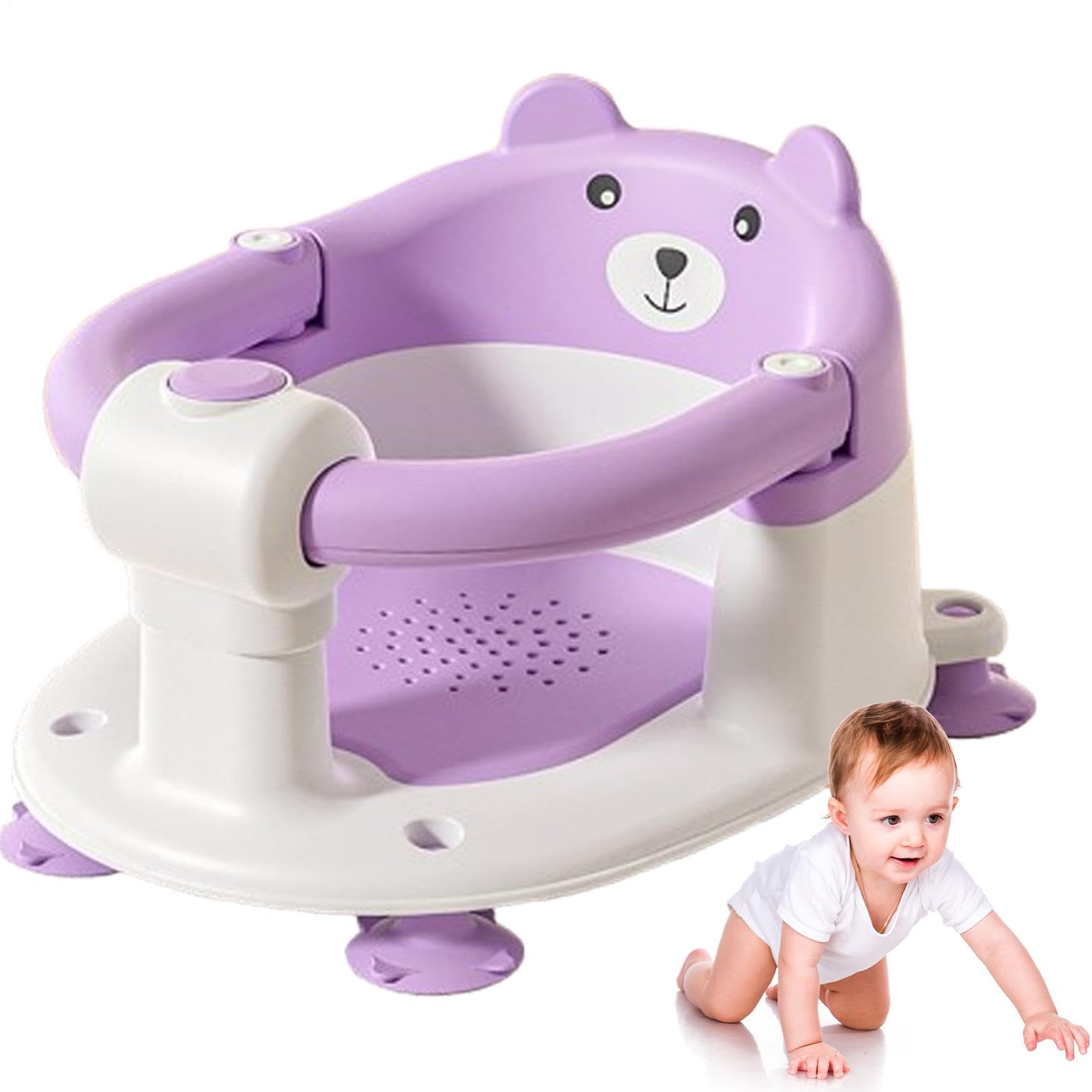 Seggiolino Da Bagno Per 6+ Seduta In Vasca, Sedile Da Bagno | Seduto Per Bambini e Bambine 6+ , Maschi e Femmine, , Seggiolino Bagnetto, Sedile Vasca, Bebè, Piccoli