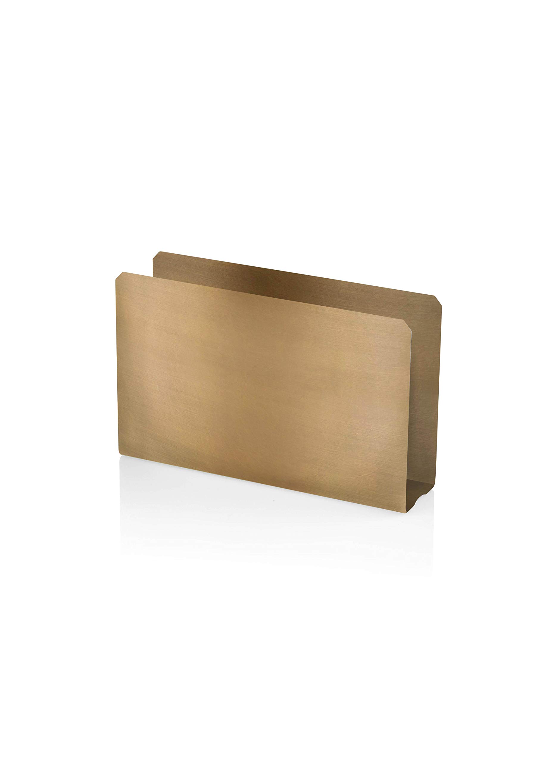 the miaGold Napkin Holder - 8 cm (H) x 13 cm (W) x 2 cm (D)