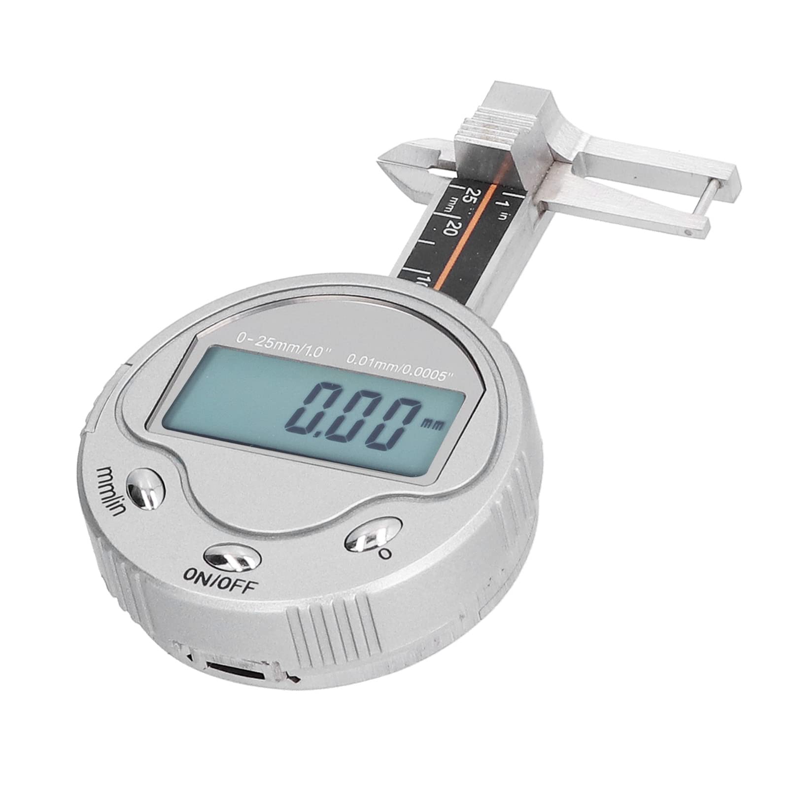 Calibrador de Joyería Digital de Acero Inoxidable, Herramienta de Medición de Alta Precisión para Piezas de Precisión y Piedras Preciosas de 0 a 25 Mm