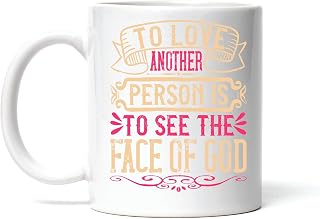 Gift for Bulldog Lovers See the Face of God When You Love Others 11oz 15oz White Coffee Mug