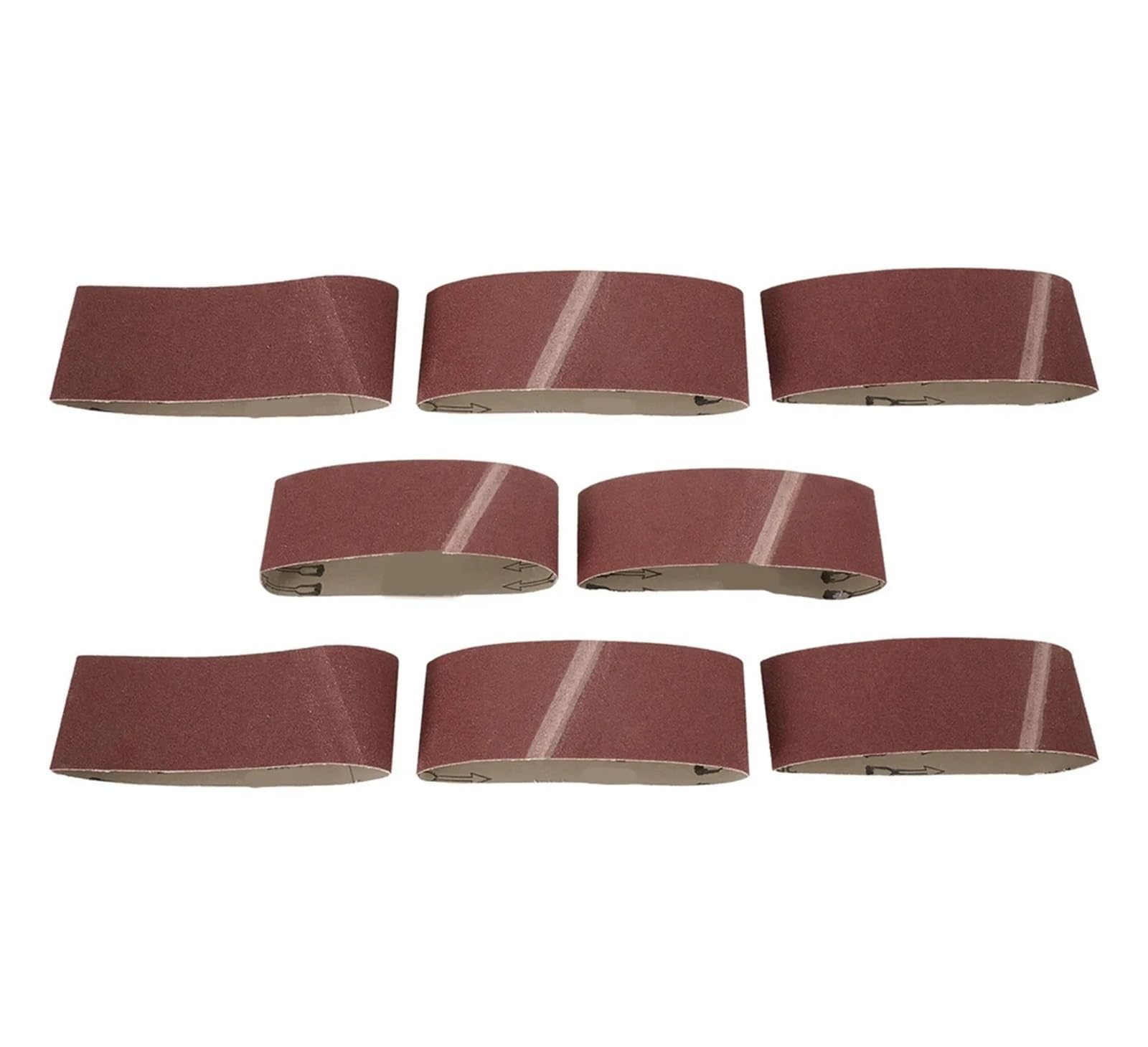 10 pz Nastro Abrasivo Carta Vetrata A Grana Fine Levigatrice Abrasiva 100 * 560mm 60 Grana for Legno Metallo Plastica Lucidatura Strumenti di macinazione Parti