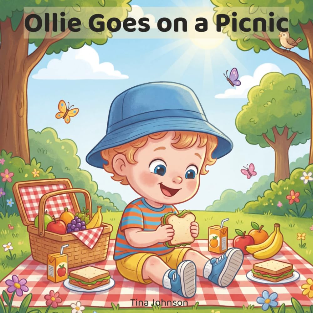 Ollie Goes on a Picnic: A Sweet Toddler Story About Outdoor Fun, Sharing Snacks, and Happy Little Moments (The Ollie Adventure Series)