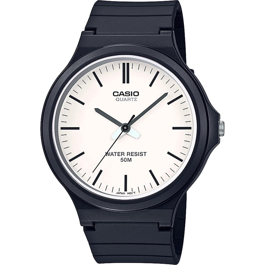 CasioCollection Unisex Analogue Quartz Watch with Resin Strap