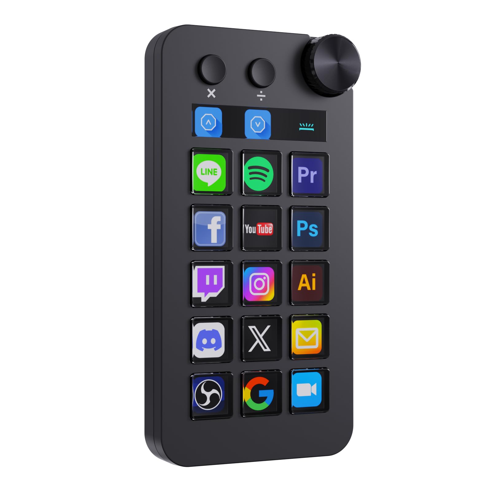 カスタマイズ可能！ストリームコントローラー 18 マクロキー ストリームドック Amazon | TreasLin ストリームコントローラー 18 マクロキー